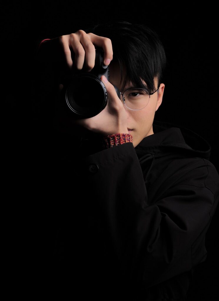 asia, man, portrait, winter, black, shadow